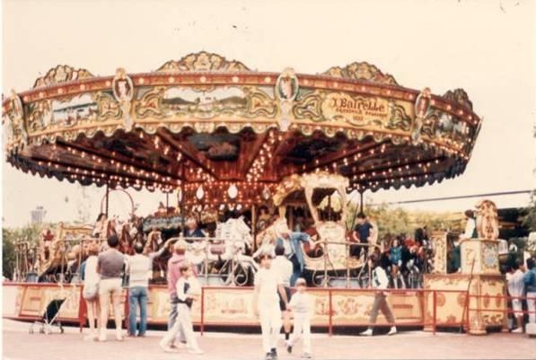 ANTIQUE CAROUSEL IN BRENHAM, TEXAS.VISIT BRENHAM